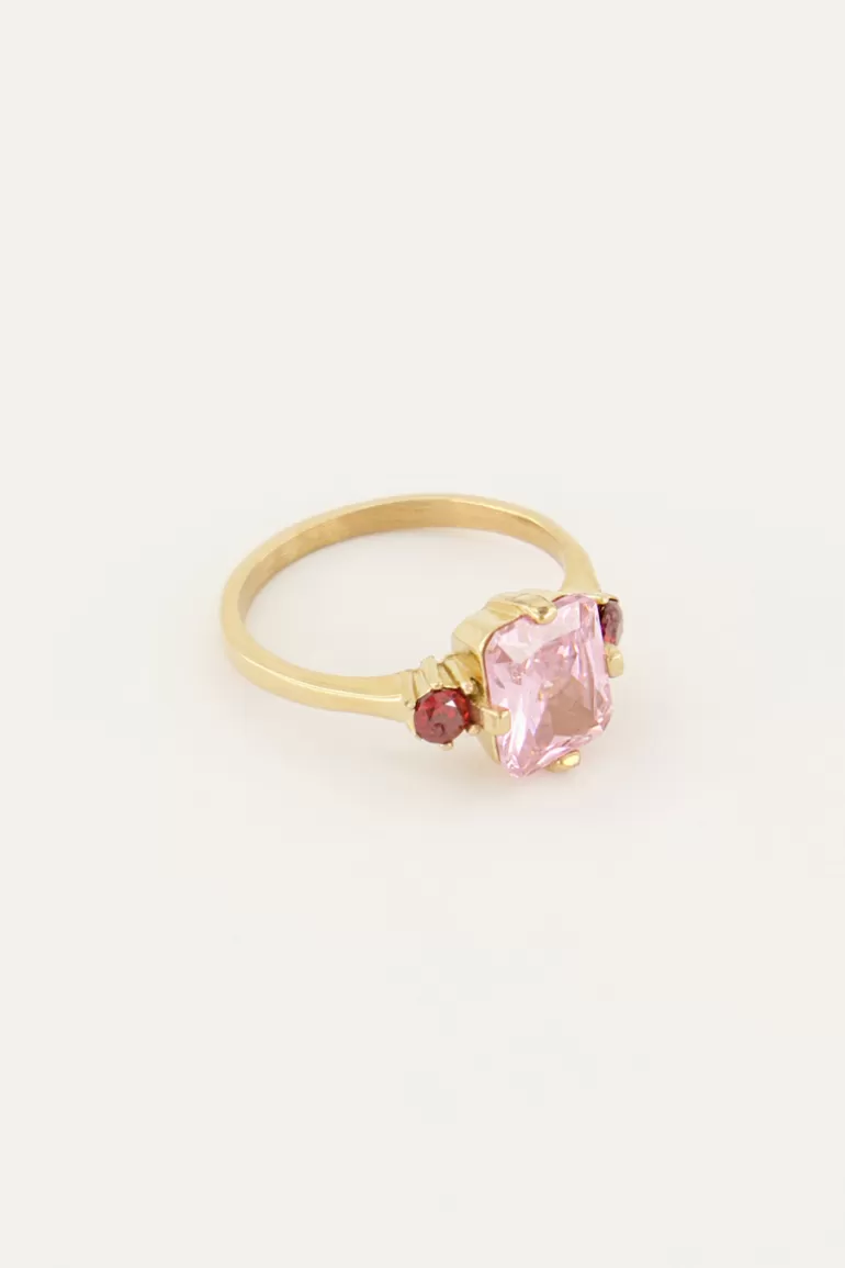 My Jewellery Bague Tendance Vintage à Cristaux- Bagues De Fiançailles | Bagues Serties De Pierres Naturelles