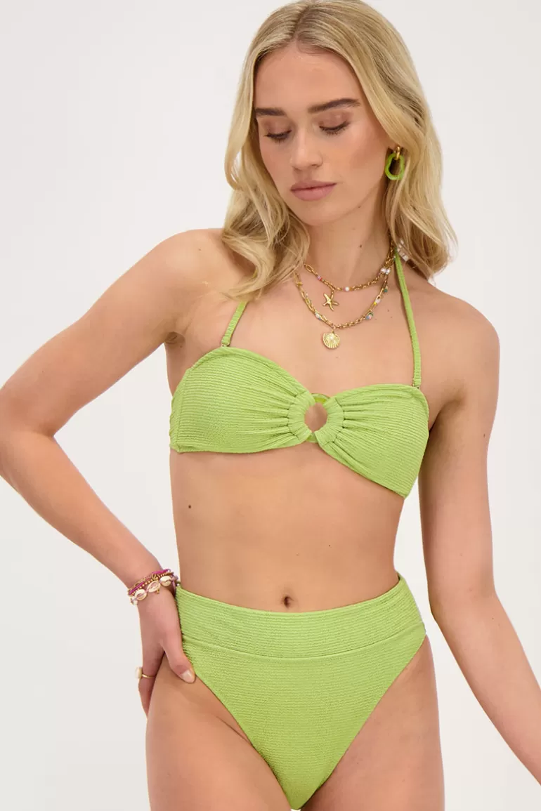 My Jewellery Bas De Bikini Taille Haute En Lurex- Tous Les Maillots De Bain