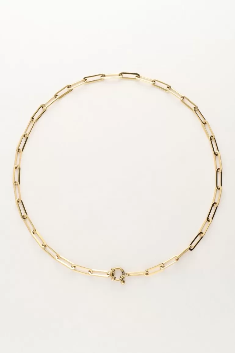 My Jewellery Chaîne à Maillons Vintage Avec Fermoir- Colliers Minimalistes | Colliers Chaîne