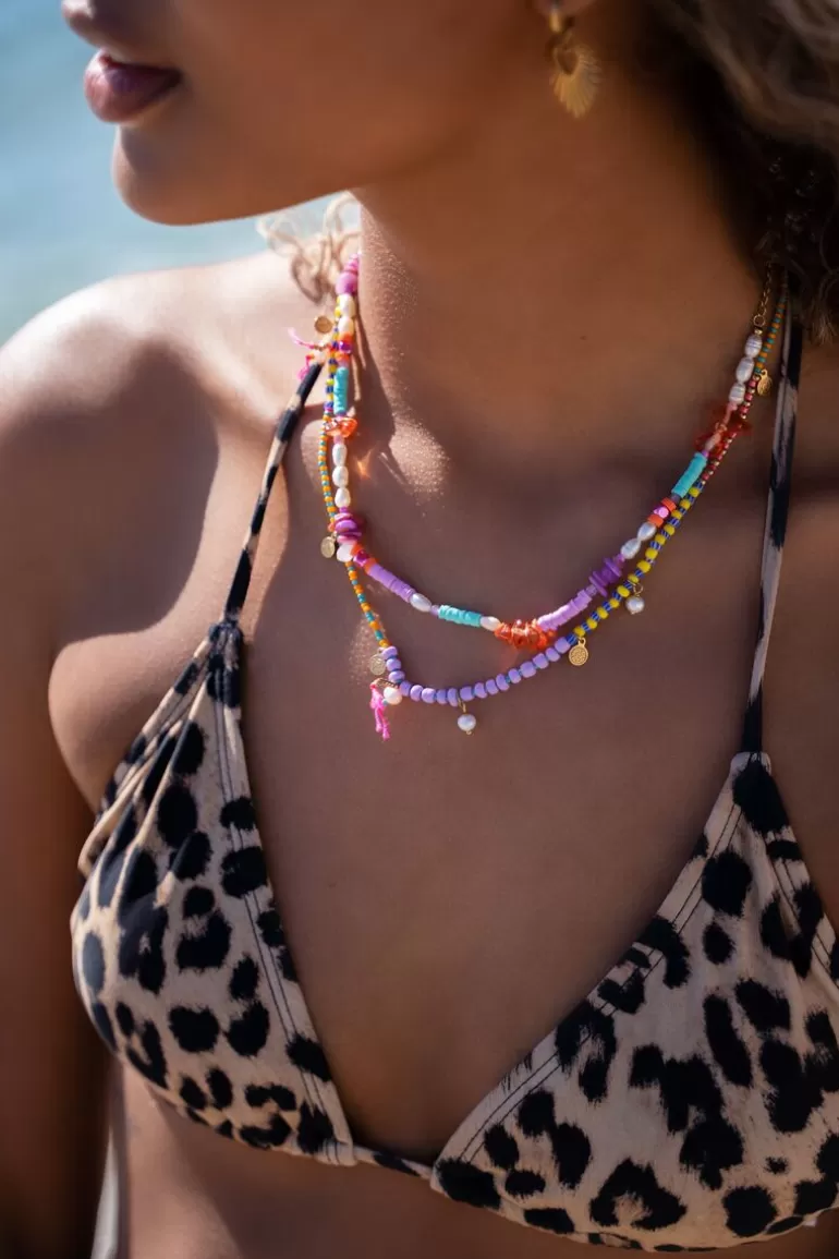 My Jewellery Collier De Perles Colorées Sunchasers- Bijoux De Perles | Colliers De Perles