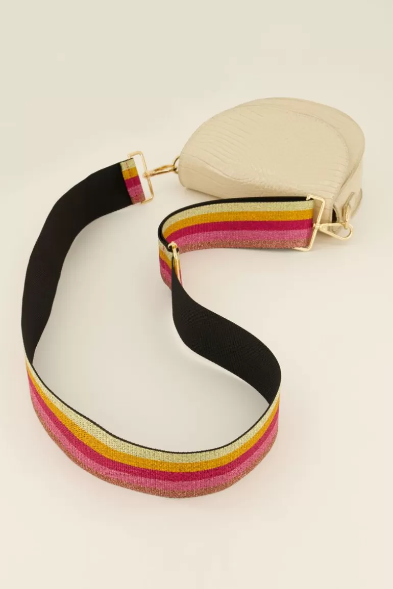 My Jewellery Sangle Multicolore Rayée Avec Lurex- Sangles